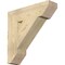 Ekena Millwork Traditional Slat Rough Sawn Bracket, Douglas Fir, 6"W x 24"D x 24"H BKT06X24X24TRA06RDF - alternate 1